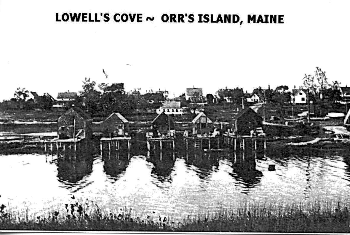 Lowell's Cove Fish Houses.